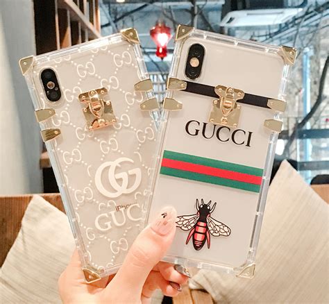 clear gucci phone case|Gucci phone case for sale.